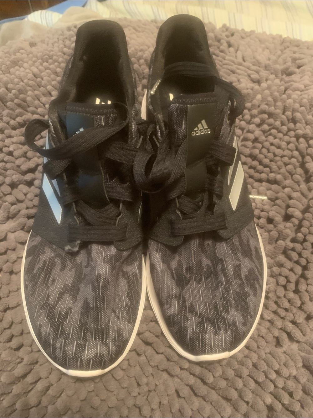 adidas Black and silver edge lux women’s size 10. NEW Performance Running Shoes - Picture 2 of 4